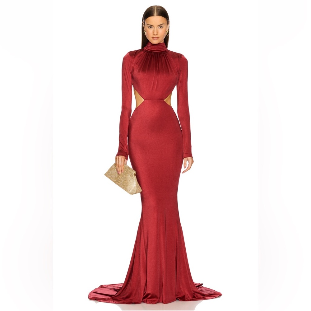 X Revolve Michael Costello Salima Gown